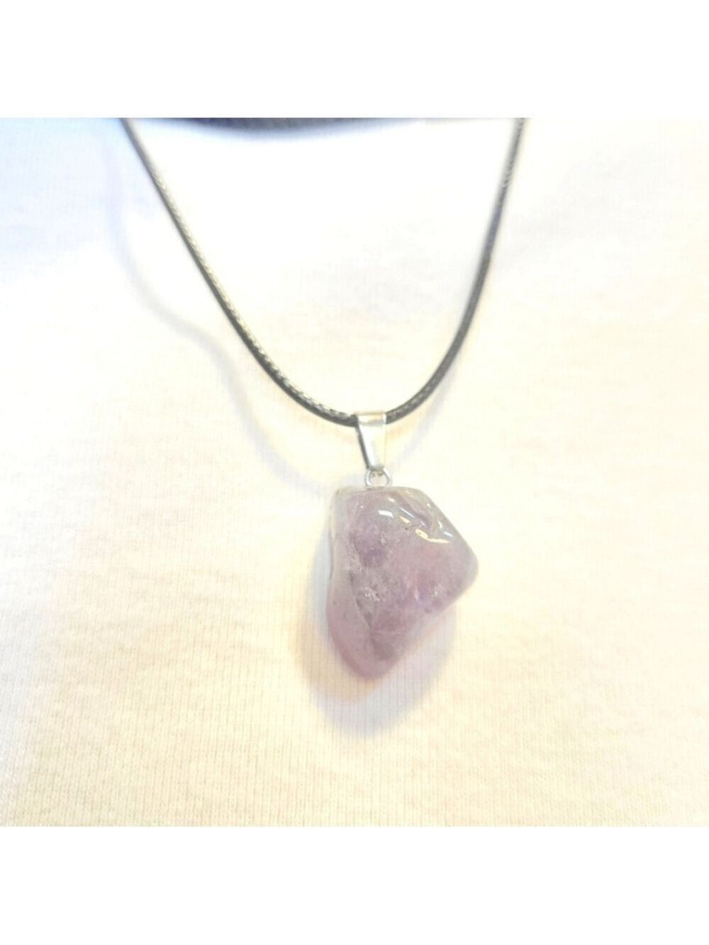 Elegant Natural Amethyst Crystal Pendant Necklace
